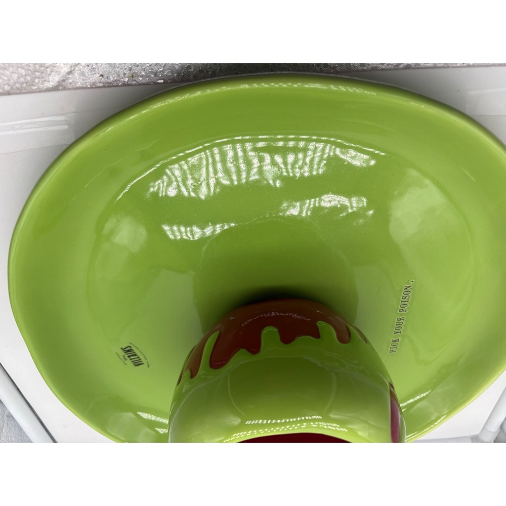 Rae Dunn Disney Villains Poison Apple Chip And Dip Platter Pick Your Poison New - Picture 4 of 14